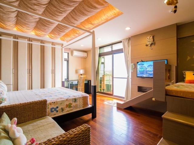 宜人生活溜滑梯親子民宿 Easylife B&B Dongshan  Exteriör bild